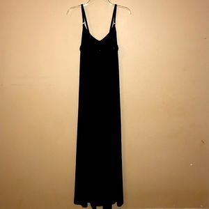 Long black Calvin Klein dress